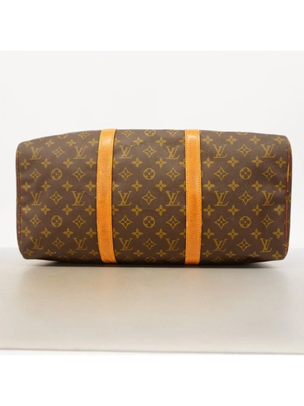 Louis Vuitton Boston Bag Monogram Sac Spool 45 Brown